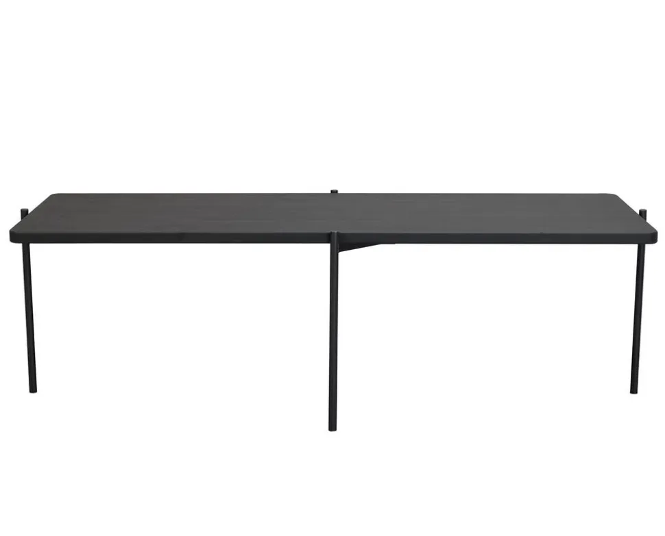 Shelton Soffbord | 145x60 Svart Ask