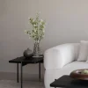 Shelton Soffbord | 95x50 Svart Ask