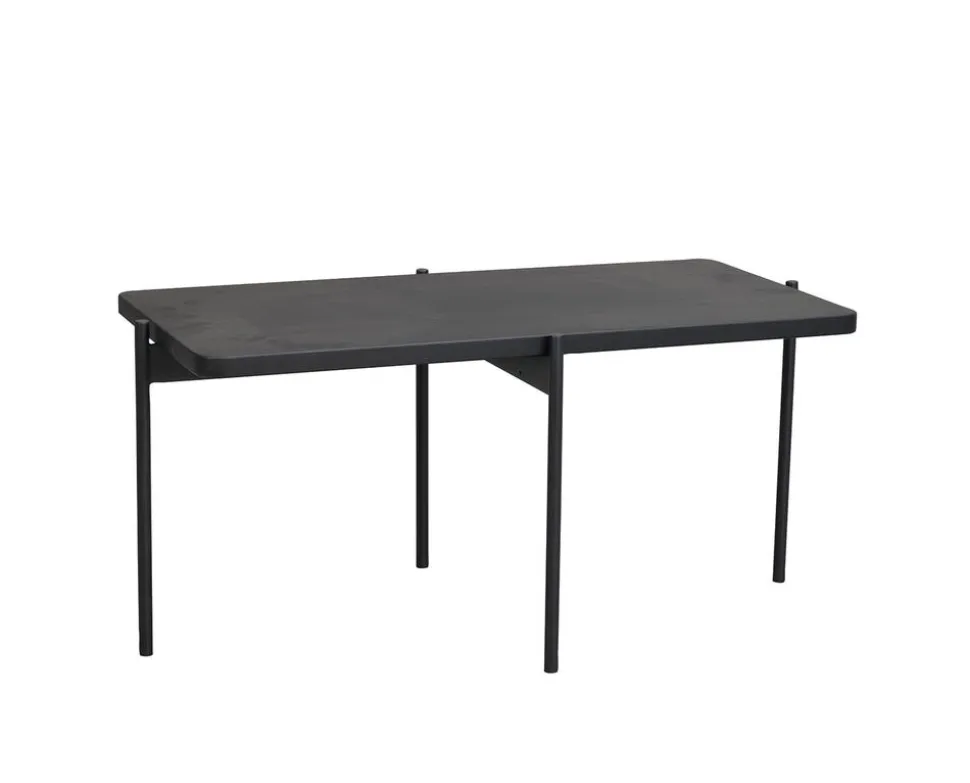 Shelton Soffbord | 95x50 Svart Ask
