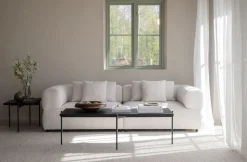 Shelton Soffbord | 145x60 Svart Ask