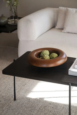 Shelton Soffbord | 145x60 Svart Ask