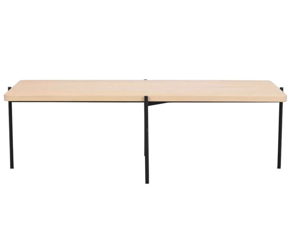 Shelton Soffbord | 145x60 Vitpigm. Ek