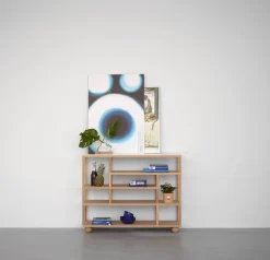 Show Hylla | Oljad Ek, Carrara Marmor