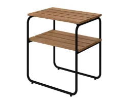 Sidobord L45 | Teak, Svart
