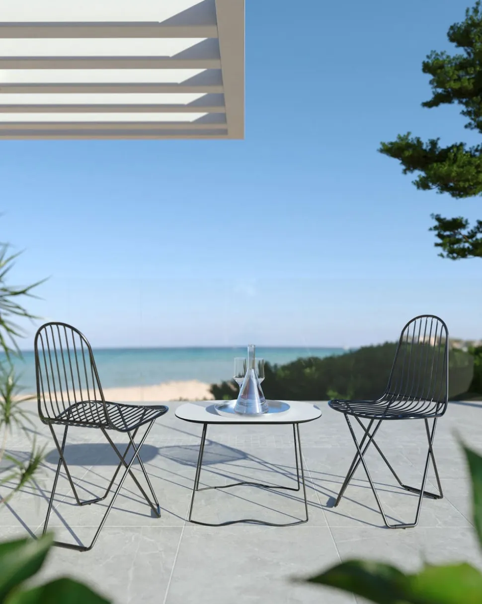 Sierra Outdoor Bord | Blanc Artic