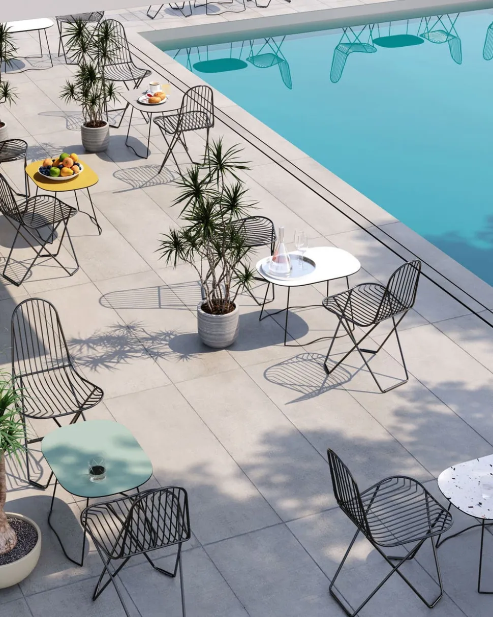Sierra Outdoor Bord | Béton Griffé