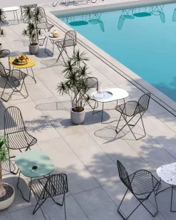 Sierra Outdoor Bord | Miel Sucré