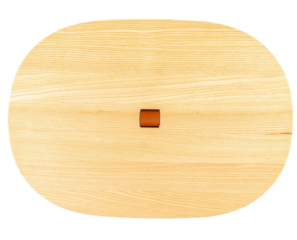Sierra Sidobord Ask / Svart Läder