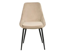 Sierra Stol | Beige Sammet