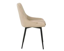 Sierra Stol | Beige Sammet