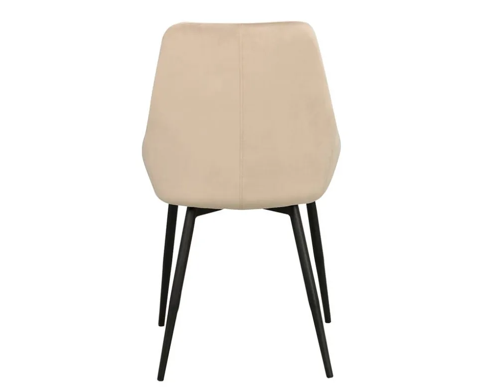 Sierra Stol | Beige Sammet