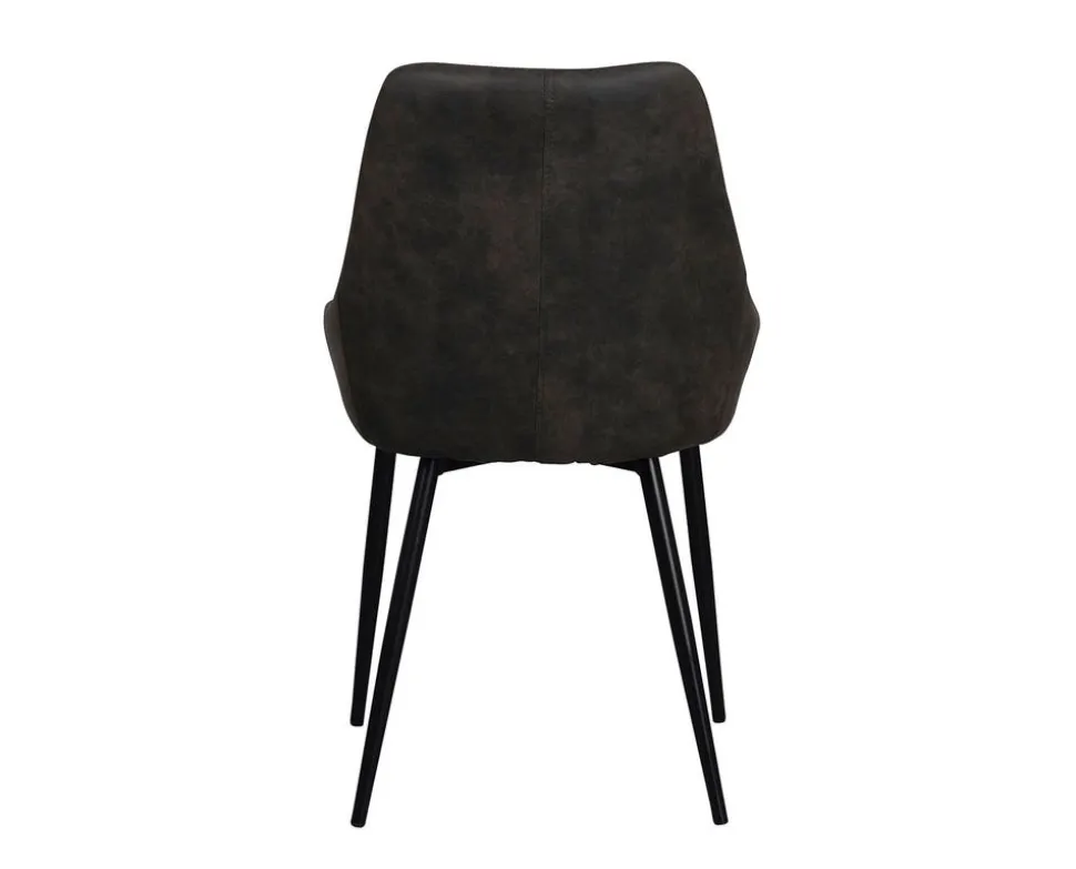 Sierra Stol | Mörkgrå Microfiber