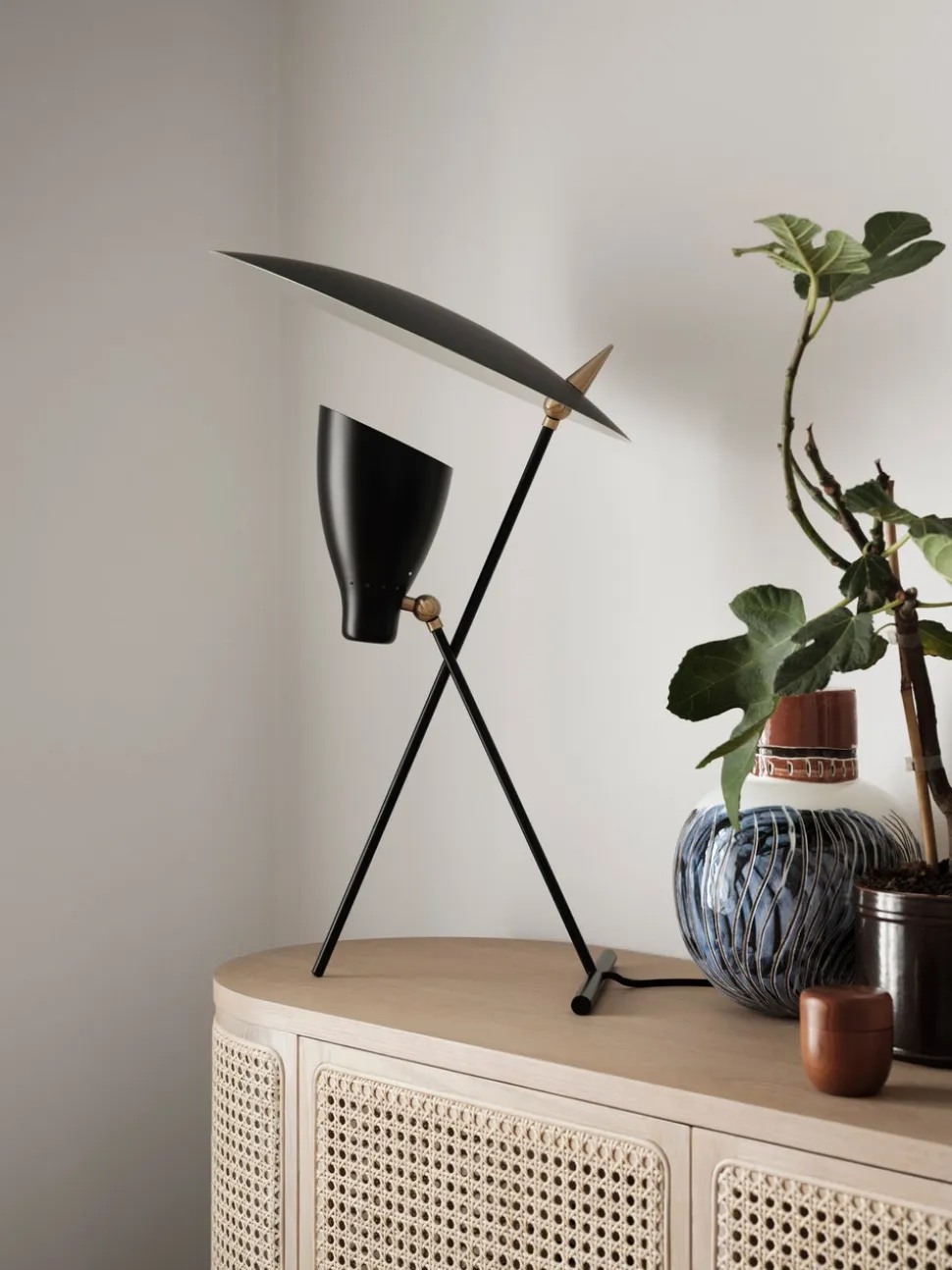 Silhouette Bordslampa Black