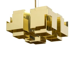 Skyline Taklampa Stor | Rå Mässing