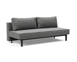 Sly Bäddsoffa Svarta ben | 563 Charcoal