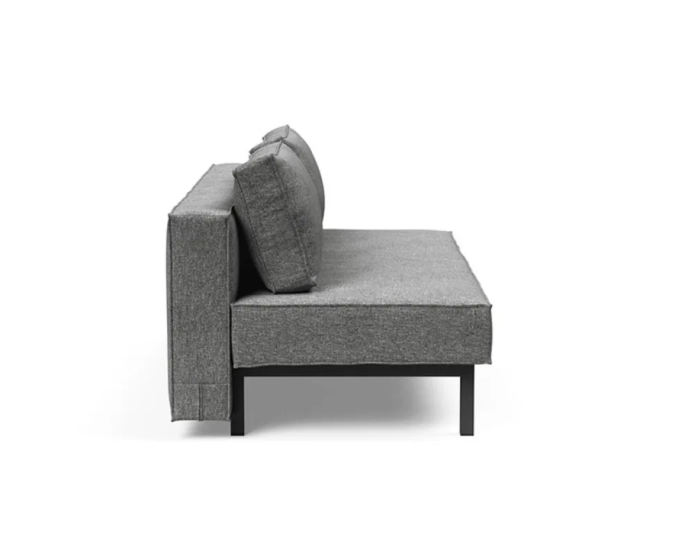 Sly Bäddsoffa Svarta ben | 563 Charcoal