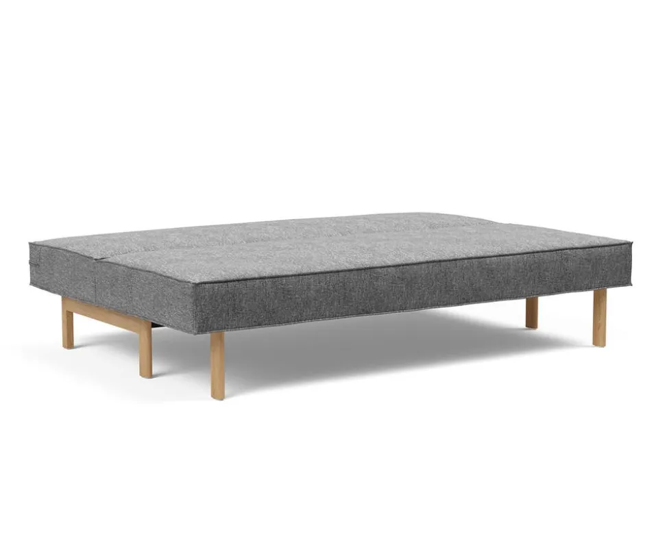 Sly Wood Bäddsoffa | Ek | 563 Twist Charcoal