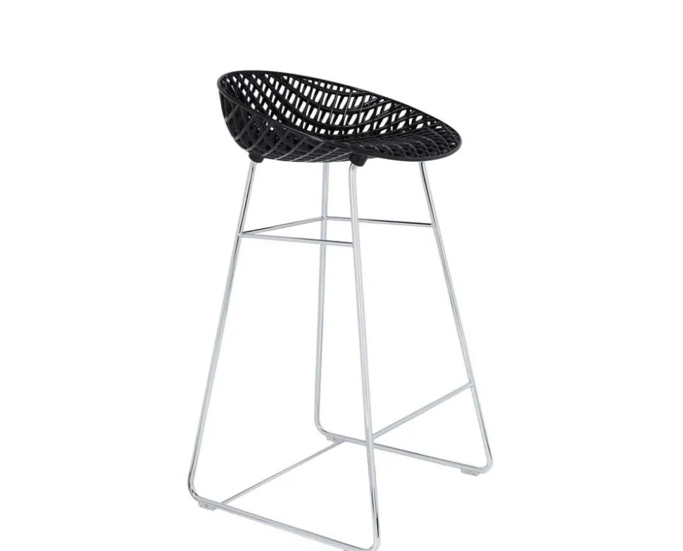 Smatrik barstol | Black/Chrome