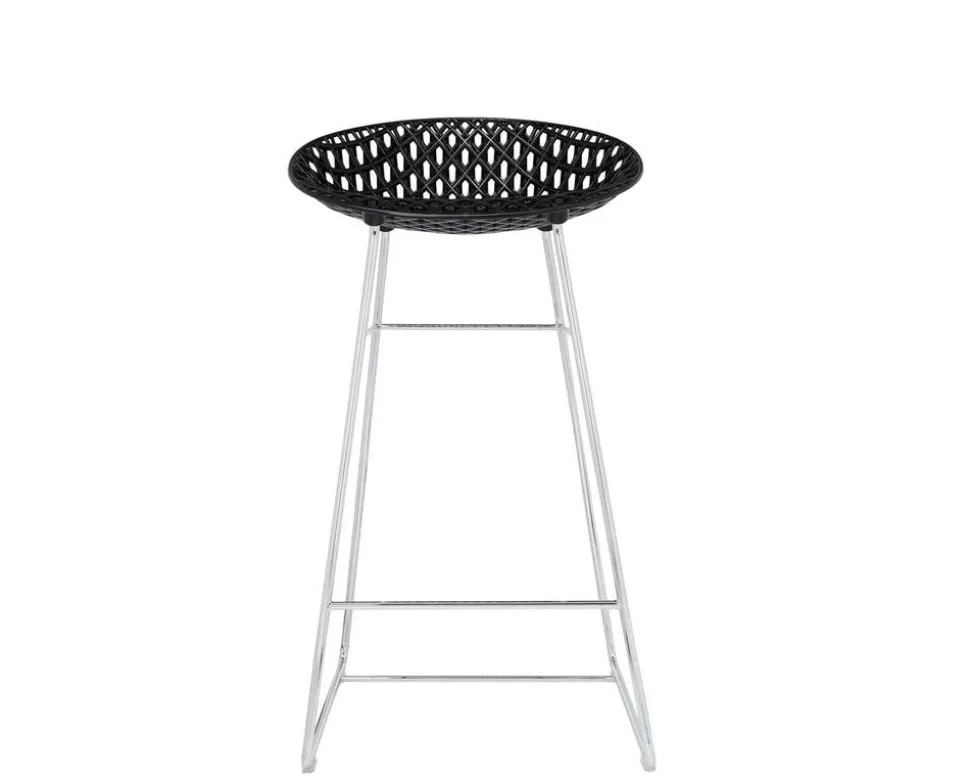 Smatrik barstol | Black/Chrome