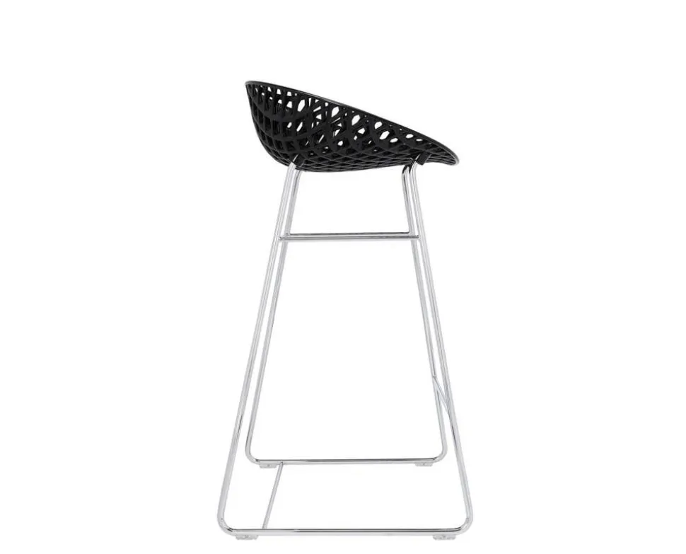 Smatrik barstol | Black/Chrome