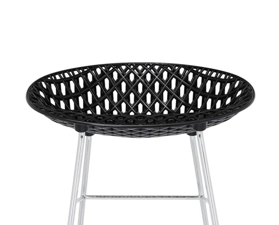 Smatrik barstol | Black/Chrome