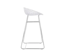 Smatrik barstol | Crystal/Chrome
