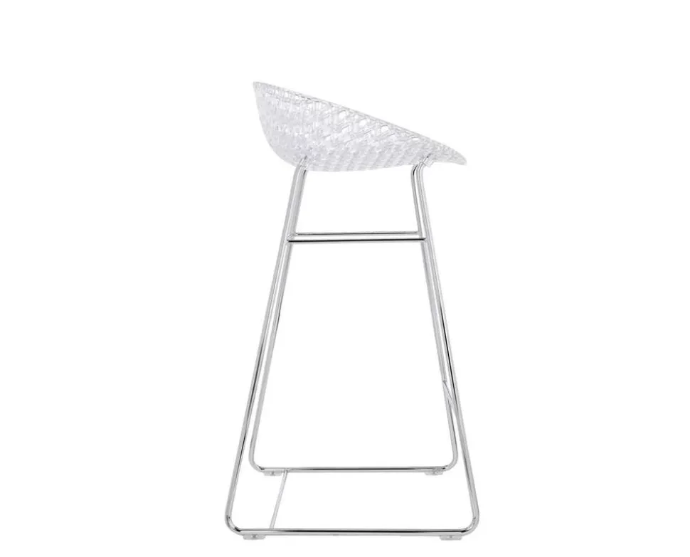 Smatrik barstol | Crystal/Chrome