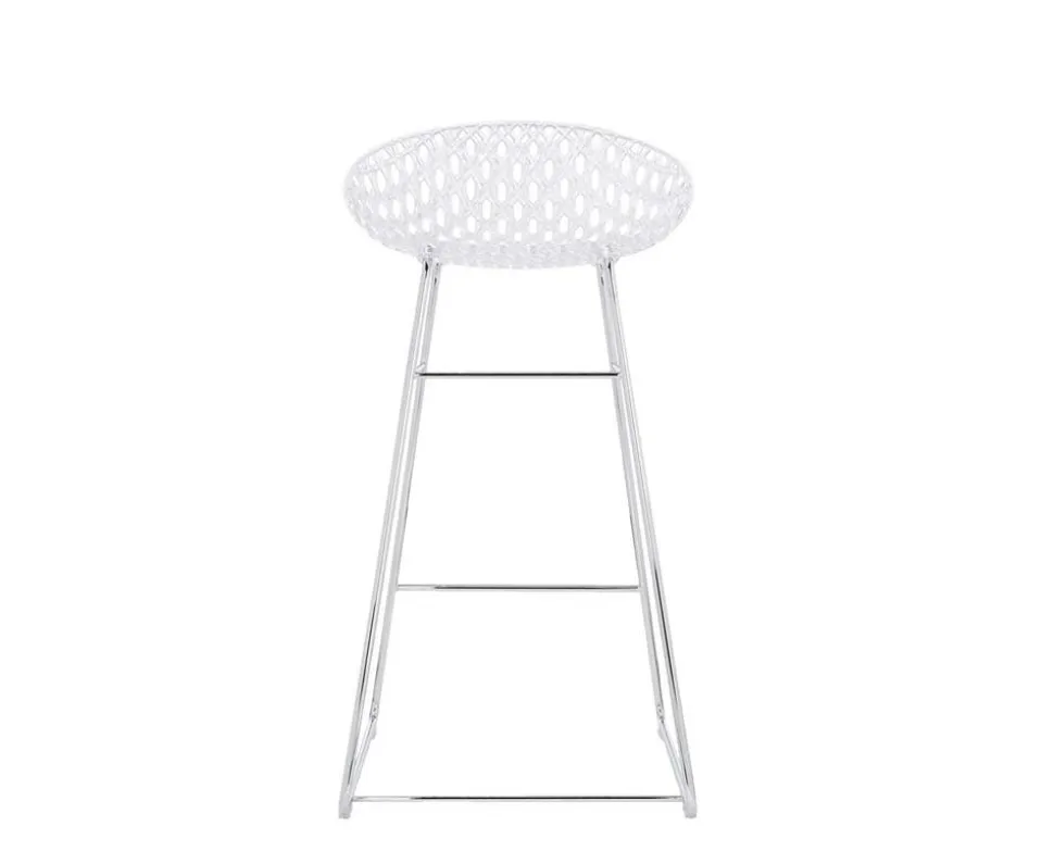 Smatrik barstol | Crystal/Chrome