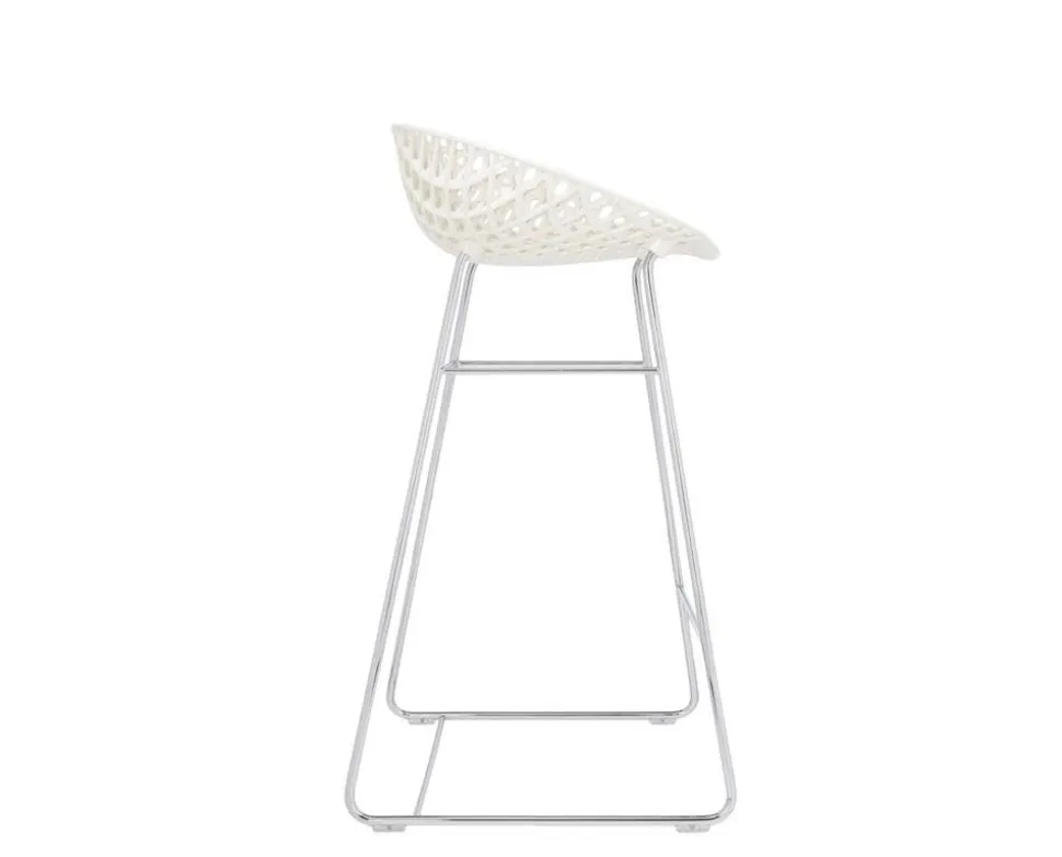 Smatrik barstol | White/Chrome