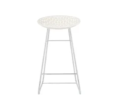 Smatrik barstol | White/Chrome