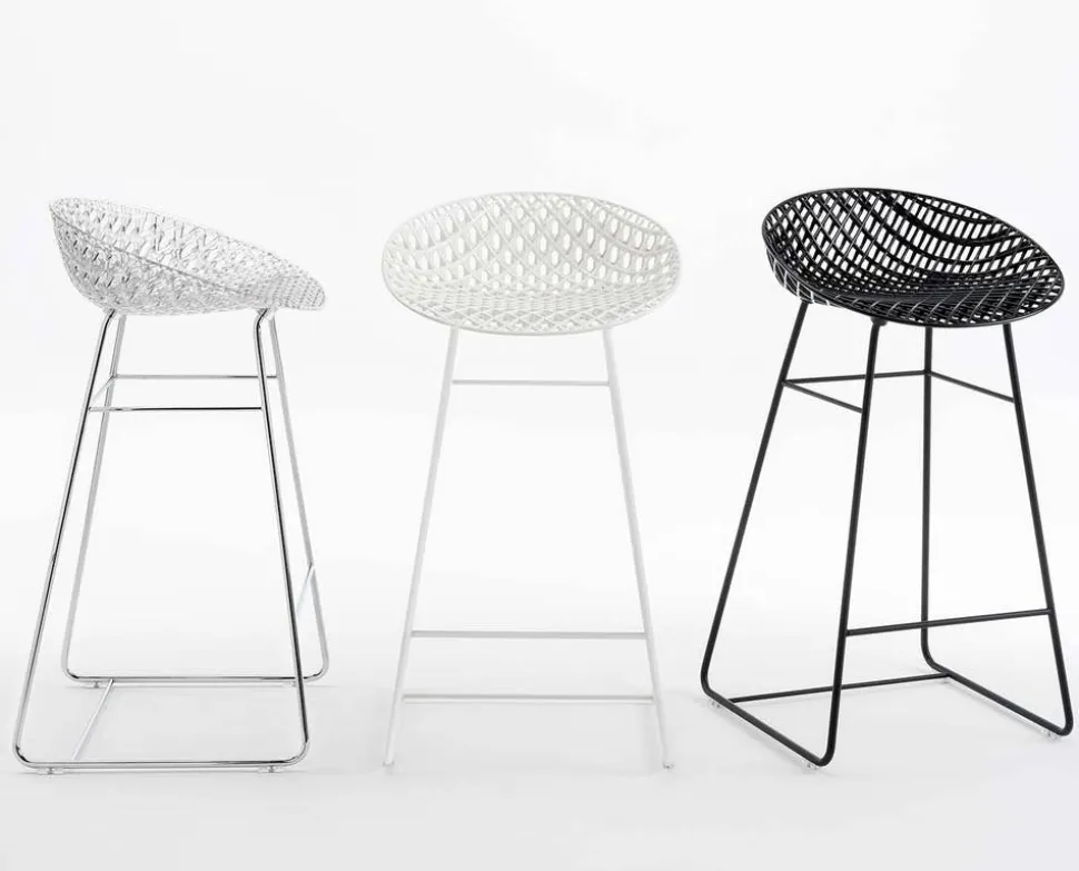 Smatrik barstol | White/Chrome
