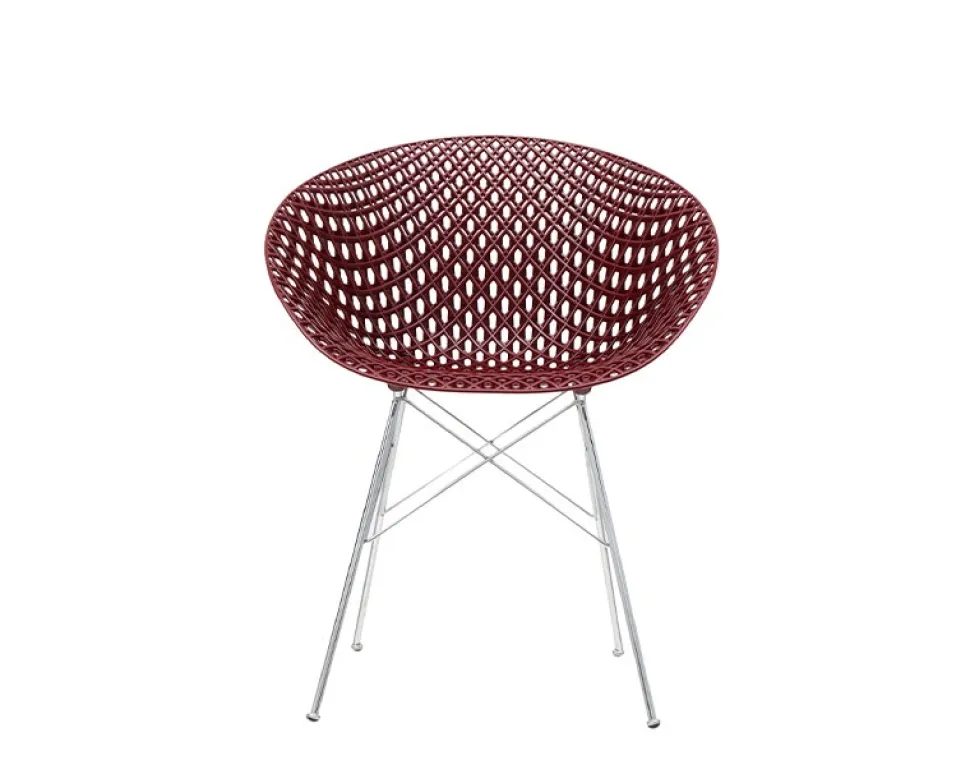 Smatrik Stol Plum | Krom