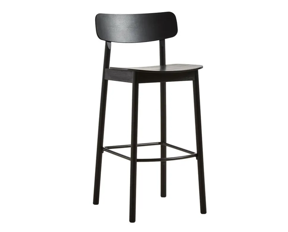Soma Barstol SH75 | Svartmålad Ask