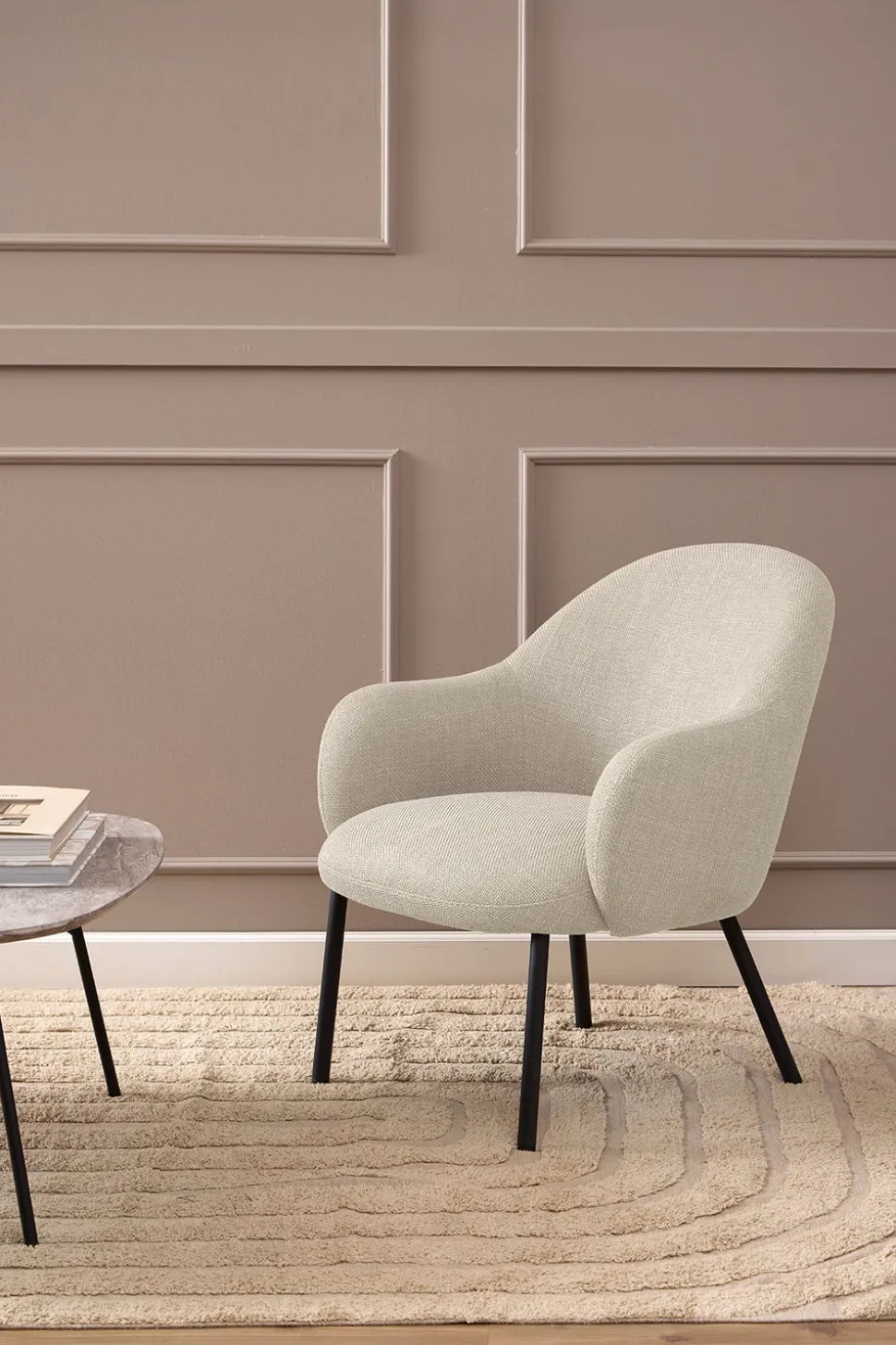 Spencer Loungefåtölj | Basel Beige
