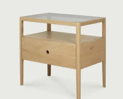 Spindle Sängbord | Ek