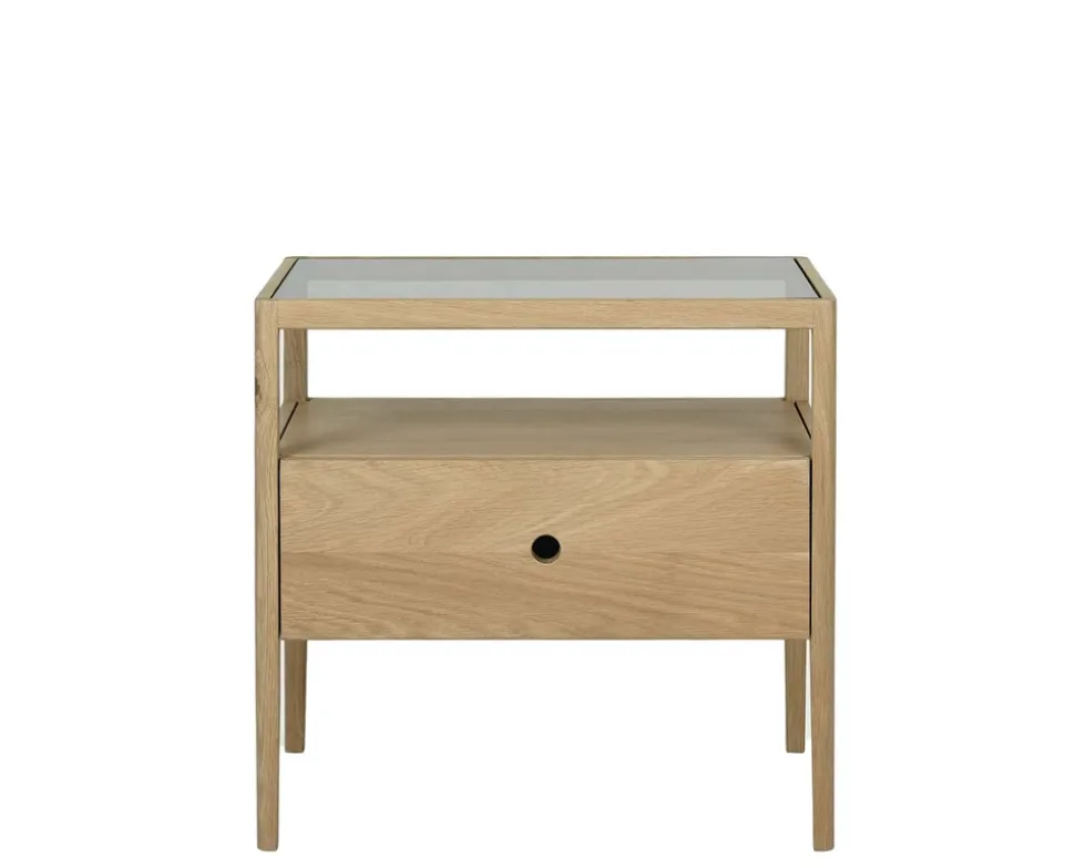 Spindle Sängbord | Ek