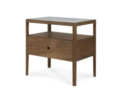 Spindle Sängbord | Teak