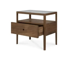Spindle Sängbord | Teak