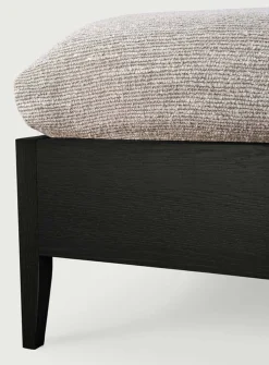 Spindle Sängram | Svart Ek | 180x200 cm