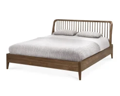 Spindle Sängram | Teak | 180x200 cm