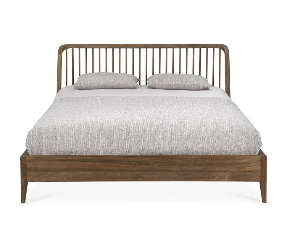 Spindle Sängram | Teak | 180x200 cm