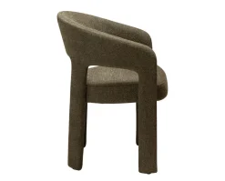 Splendor Karmstol | Dark Olive Bouclé