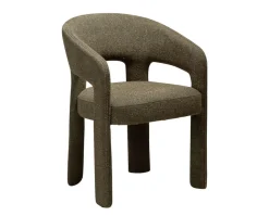 Splendor Karmstol | Dark Olive Bouclé