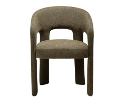 Splendor Karmstol | Dark Olive Bouclé