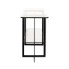Square Avlastningsbord | Svart/ Glas