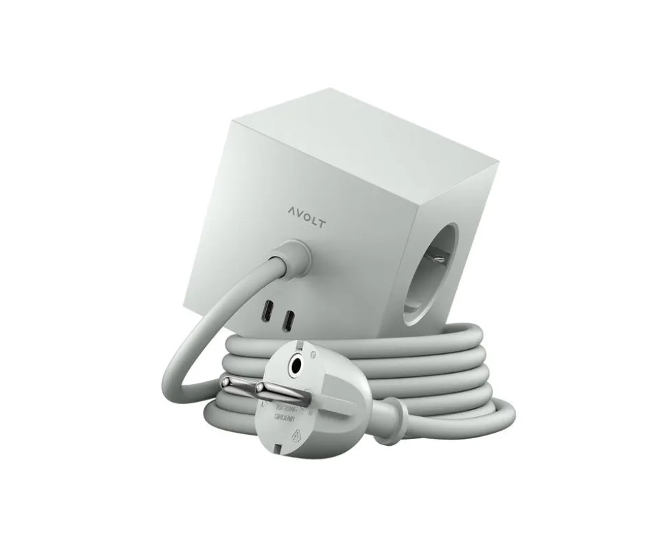 Square 1 Grenuttag USB-C | Gotland Grey