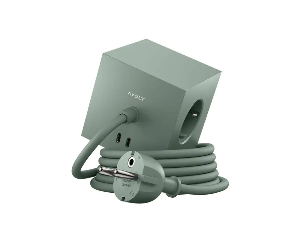 Square 1 Grenuttag USB-C | Oak Green