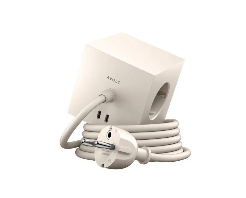 Square 1 Grenuttag USB-C | Sand