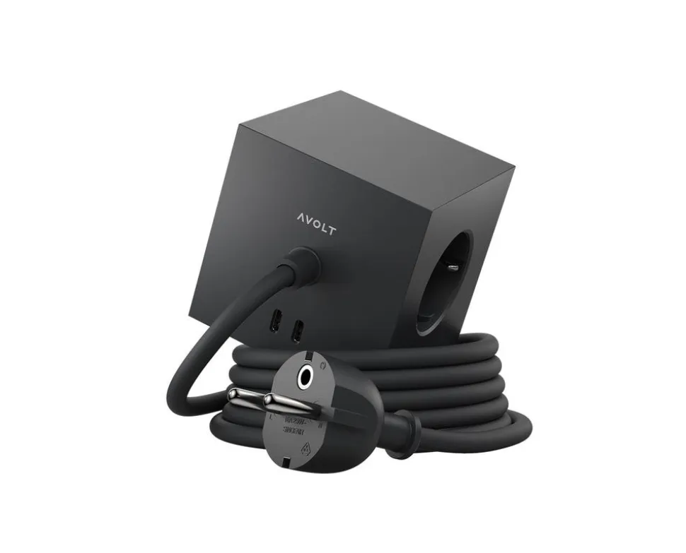Square 1 Grenuttag USB-C | Stockholm Black