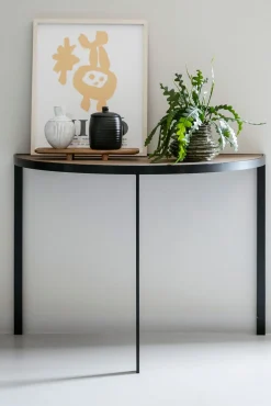 Square Hallbord | Svart/ Svart Ek
